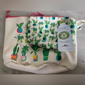 Crane Recycled material pouch set
